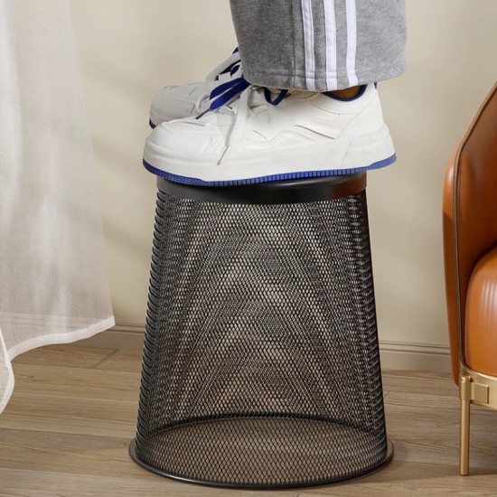 Metal Trash Can Medium